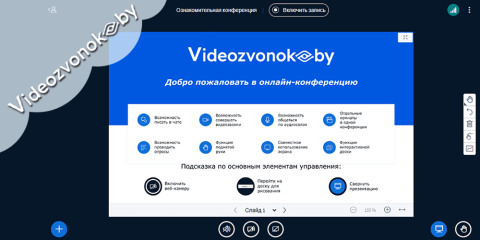 Функционал онлайн-конференции